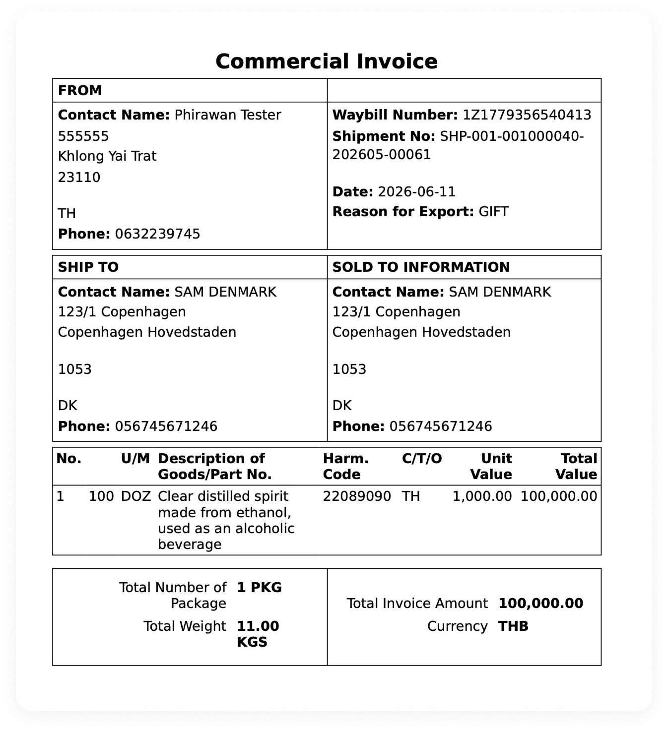 Auto Generate Document